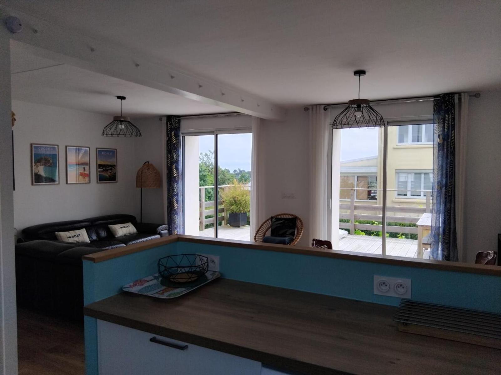 Maison Proche Du Bourg De Crozon Et Des Plages De Morgat Esterno foto